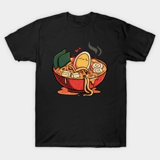 Noodle Spa Ramen Lover by Tobe Fonseca T-Shirt